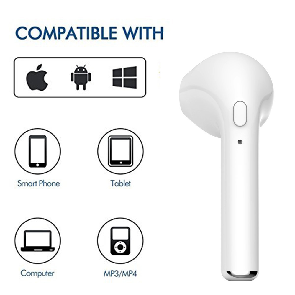 Rechargeable Wireless Bluetooth Headphones iOS and Android Compatible